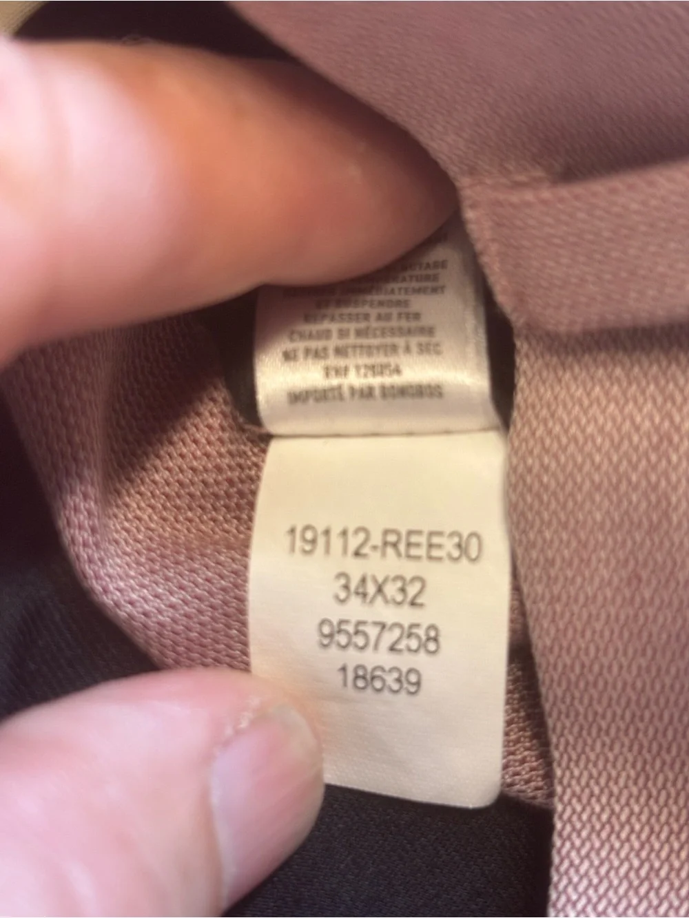 Bonobos Friday Pants Men 34x28 Slim Fit Light Pink Chinos Cotton Stretch EUC